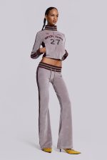 27 Velour Track Top - Image 2