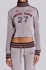 27 Velour Track Top - Image 6