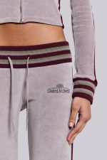 27 Velour Low Rise Bootcut Trousers - Image 3
