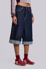 Sonic J-L Indigo Jorts - Image 4