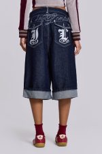 Sonic J-L Indigo Jorts - Image 3