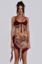 Celestia Lace Mini Skirt - Image 8