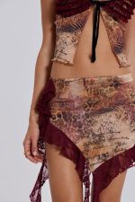 Celestia Lace Mini Skirt - Image 7