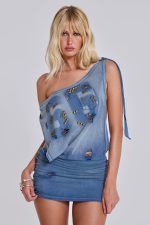 Route 66 Studded Backless Dress - Image 7