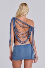 Route 66 Studded Backless Dress - Image 2