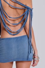 Route 66 Studded Backless Dress - Image 8