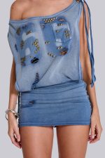 Route 66 Studded Backless Dress - Image 3