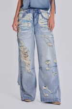 Menace Shredded Colossus Jeans - Image 2
