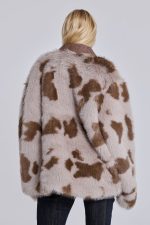 Lorax Cow Faux Fur Jacket - Image 6