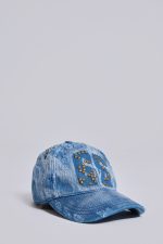 Route 66 Distressed Studded Cap - Image 2