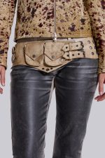Cowhide Real Leather Piston Jacket - Image 9