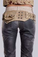 Raider Faux Leather Pocket Belt - Image 3