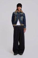 Shaggy Denim Jacket - Image 3