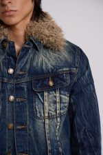 Shaggy Denim Jacket - Image 7