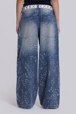 Mid Blue Shredded Colossus Jeans - Image 12