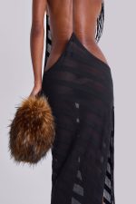 Noir Knit Maxi Dress - Image 6