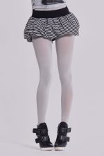 Orla Striped Puffball Mini Skirt - Image 6
