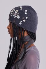 Button Up Knit Beanie - Image 3