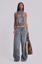 Bolted Studded Colossus Jeans - Image 5