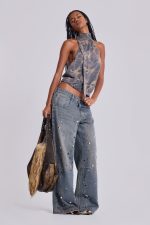 Bolted Studded Colossus Jeans - Image 2