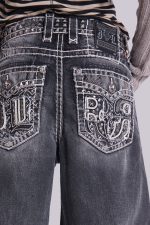 Rock Revival Axel Colossus Jeans in Washed Black - Image 5