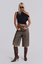 Dare To Drape Top in Black - Image 7
