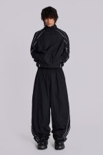 Black Vapor Tracksuit Top - Image 4