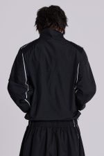 Black Vapor Tracksuit Top - Image 7