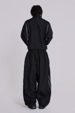 Black Vapor Tracksuit Top - Image 8