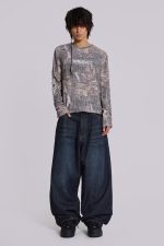Woodland Camo Tattoo Applique Top - Image 2