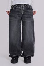 Rock Revival Axel Colossus Jeans in Washed Black - Image 3