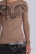Wingspan Henley Top - Image 5