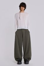 White Marl Mist Hoodie - Image 5