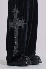 Sinner Velour Joggers - Image 4