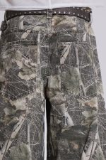 Woodland Camo Colossus Baggy Jeans - Image 8