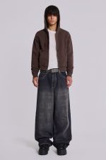 Chocolate Brown Mini Monster Hoodie - Image 5