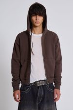 Chocolate Brown Mini Monster Hoodie - Image 3