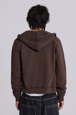 Chocolate Brown Mini Monster Hoodie - Image 7