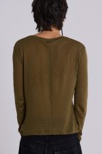 Khaki Mist Long Sleeve Top - Image 5