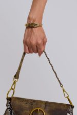 Crela Snake Cuff Bracelet - Image 2