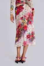 Giara Midi Mesh Skirt - Image 2
