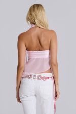 Regina Corset Top in Pink - Image 4