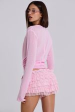 Pink Rhea Lace Bloomer Shorts - Image 5