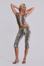 Dovimo Snakeskin Top - Image 5