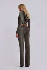 Tacha Fold Over Ombré Trousers - Image 5