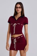Scarlett Knit Mini Skirt - Image 2