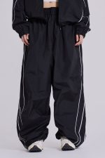Black Vapor Tracksuit Bottoms - Image 4