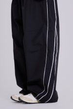 Black Vapor Tracksuit Bottoms - Image 5