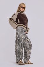 Woodland Camo Colossus Baggy Jeans - Image 8