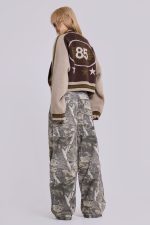Woodland Camo Colossus Baggy Jeans - Image 9
